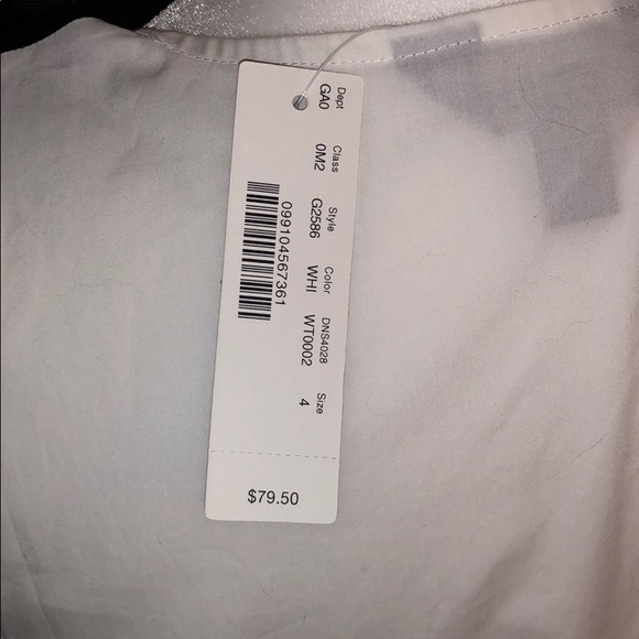 NWT Jcrew Sleeveless top with bow tie shoulder - Picture 5 of 8